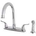 Yosemite FB7791YLSP 8-Inch Centerset Kitchen Faucet with Sprayer FB7791YLSP